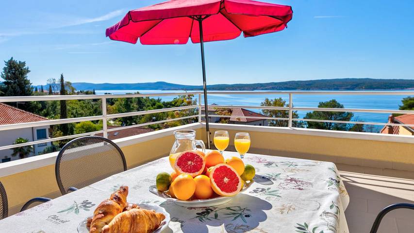 Ferienwohnung für 4 Personen, mit Balkon in Crikvenica - 2