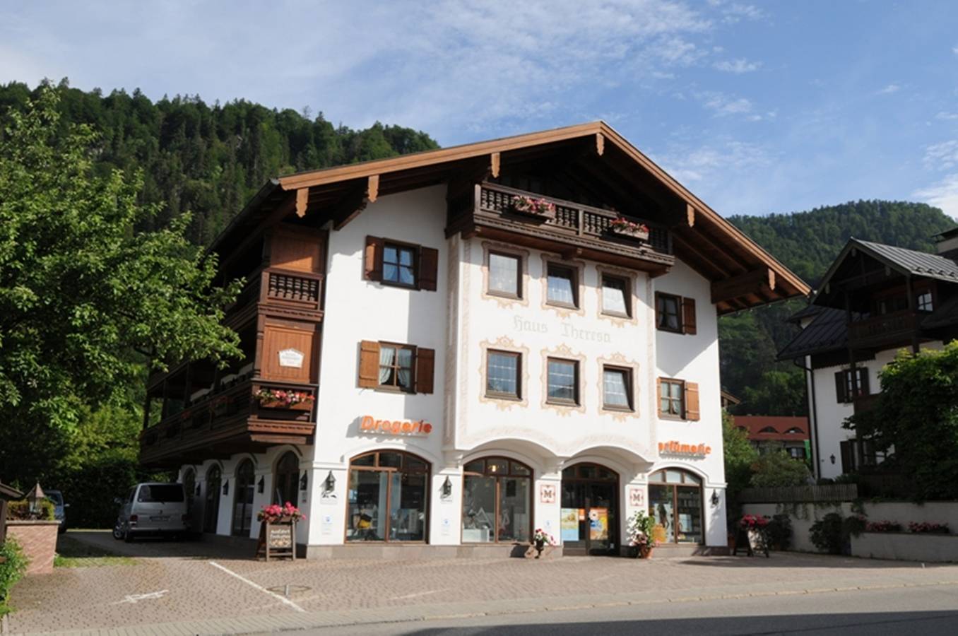 Ganze Ferienwohnung, Haus Theresa - (7) Zwei-Raum-Ferienwohnung 42qm, Bad/Wc, Extra-Schlafraum, Küche, Balkon in Reit im Winkl, Bayerische Alpen