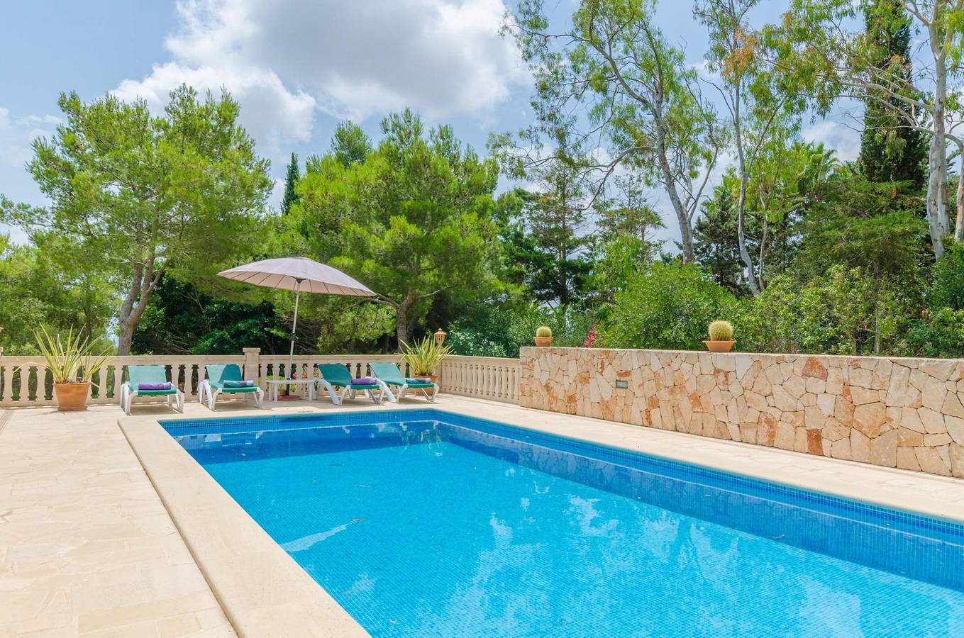 Es Turo De Fraça - Villa with private pool in S'Horta. Free Wifi in s'Horta, Felanitx