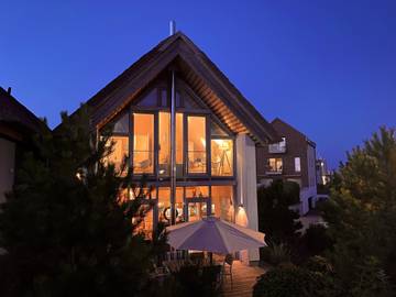 Ferienhaus mit Meerblick für 6 Personen, mit Sauna und Ausblick sowie Seeblick und Terrasse in Heiligenhafen