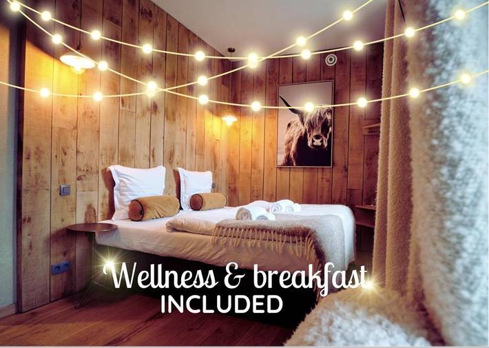 Pension voor 4 personen, with uitzicht and sauna as well as tuin in Provincie Luxemburg