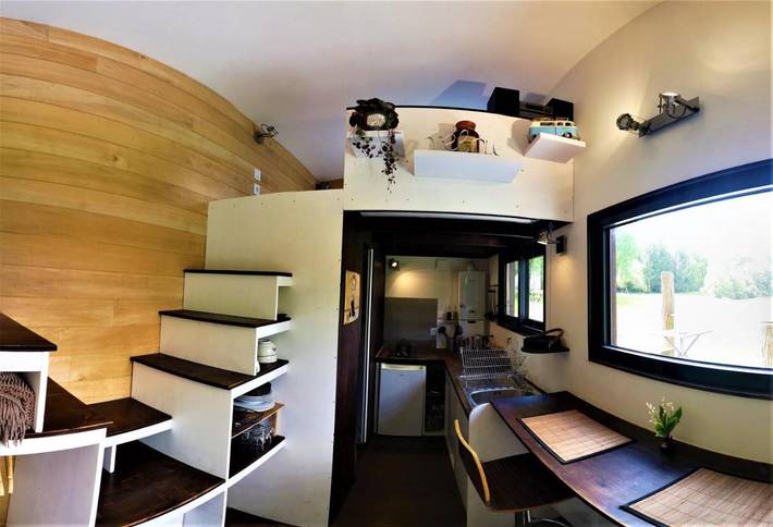 Gîte pour 4 personnes, avec vue sur le lac ainsi que jardin et vue à Saint-Bazile - 3