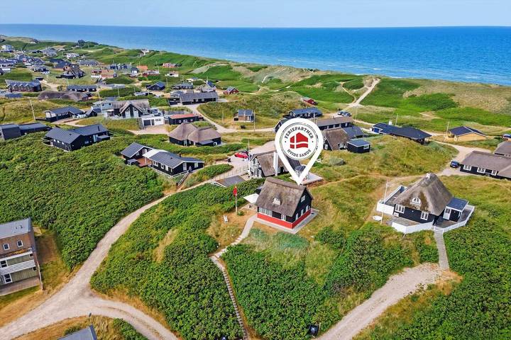 Ferienhaus für 5 Personen, mit Terrasse am Ringkøbing Fjord