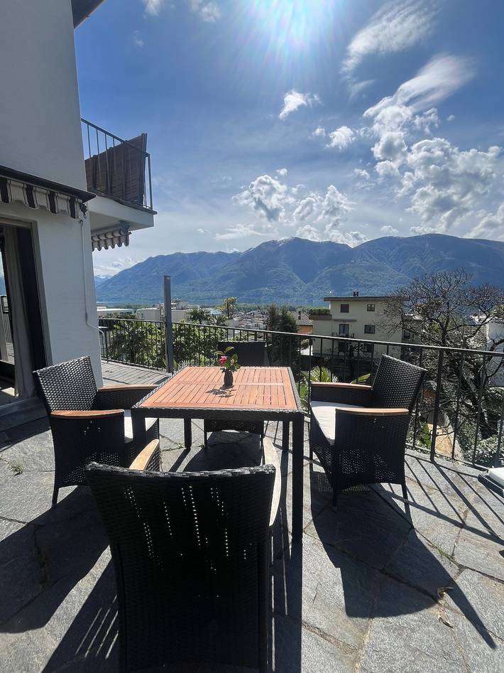 Ferienwohnung für 4 Personen, mit Garten und Terrasse in Ascona