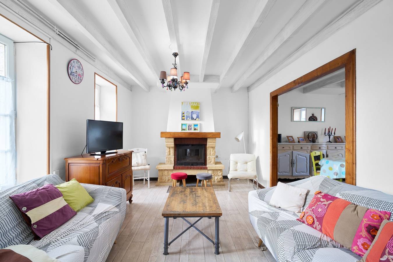 Gîte, Beheizter und Überdachter Pool mit Privatem Pool, Privater Terrasse und Wlan in Sauvignac, Charente