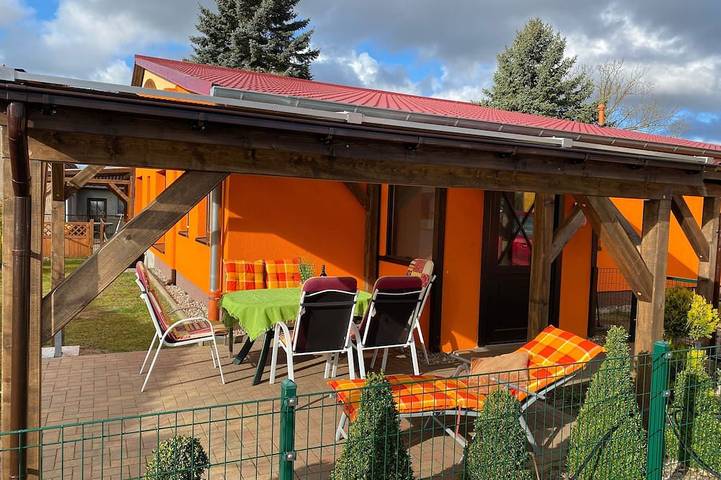 Ferienwohnung für 5 Personen, mit Garten, mit Haustier