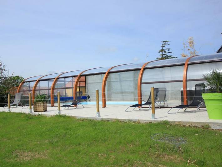 Gîte pour 10 personnes, avec jardin et piscine ainsi que terrasse et jacuzzi à Savigny (Normandie) - 4