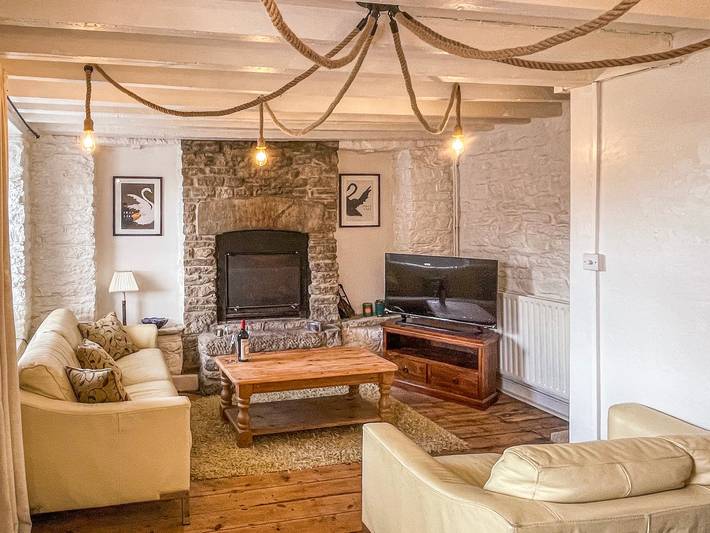 Log cabin for 7 people, with Garden in Swanage