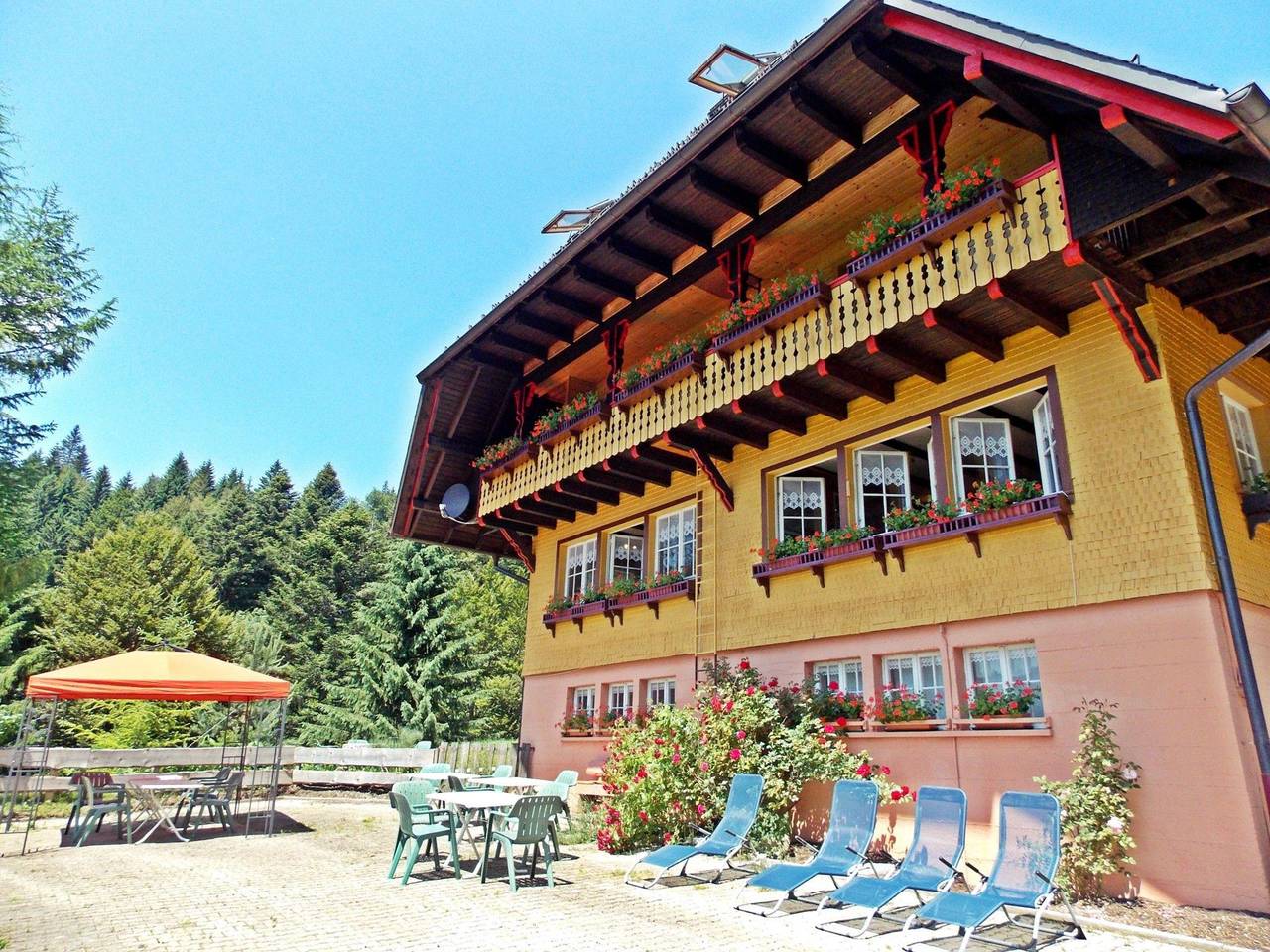 Gruppenhaus im Schwarzwaldstil in Waldrandlage in Todtmoos - Hintertodtmoos, Todtmoos