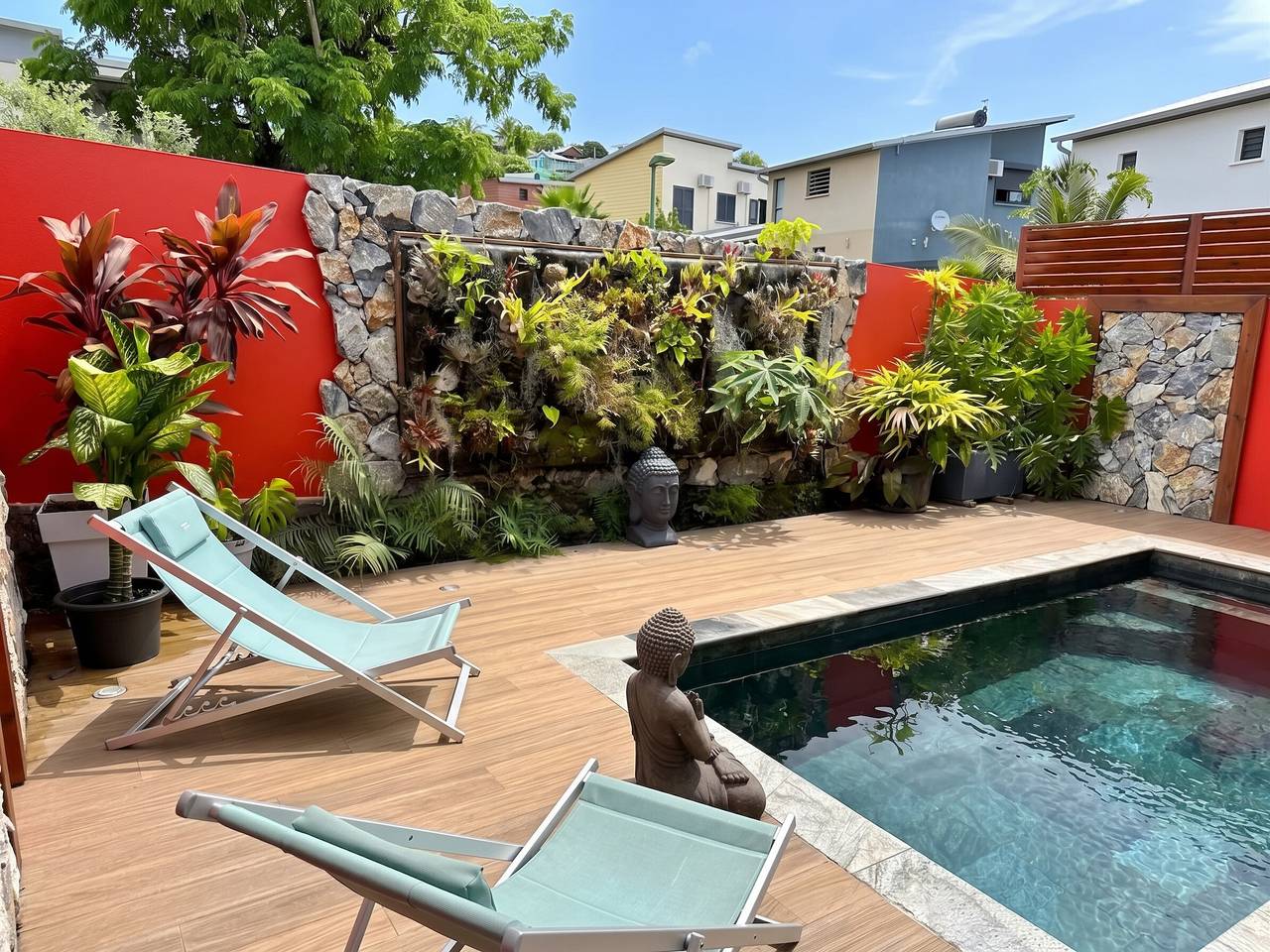 Villa charmante avec piscine à Piton Saint-Leu, 120 m² in Saint-Leu, Île de la Réunion