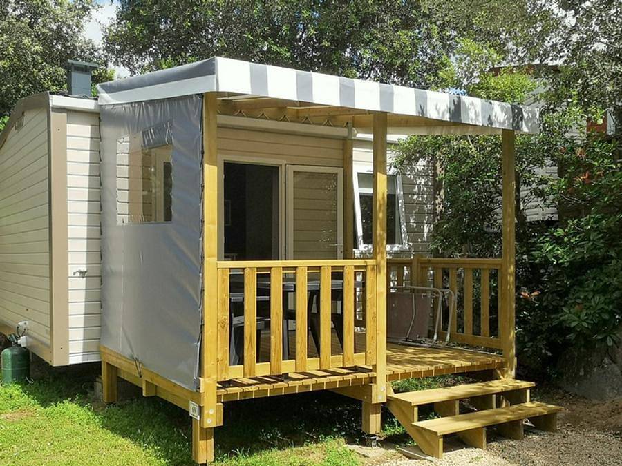 Camping La Frétille - Mobilhome 3 personnes - Mobil-home Cahita 2/3 pers in Longeville-sur-Mer, Vendée