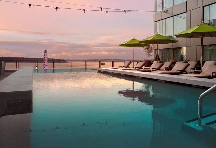 Hotel voor 3 personen, with zwembad and uitzicht as well as terras and sauna, met huisdier - 1