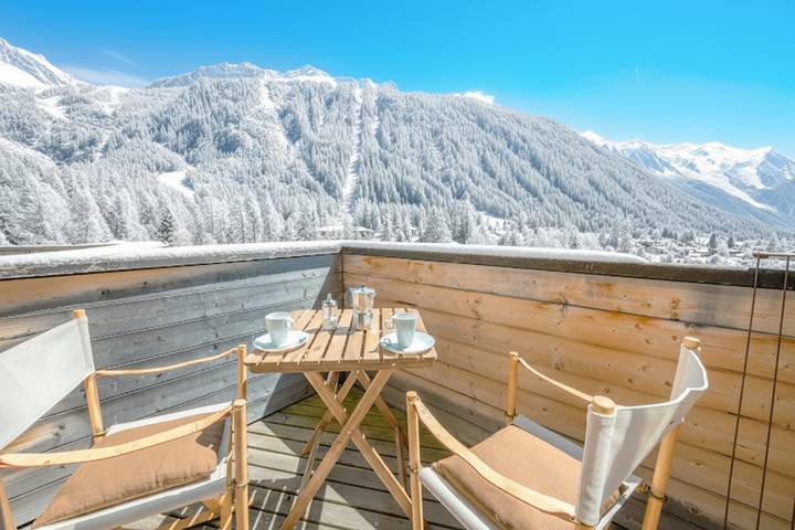 Ferienwohnung für 5 Personen, mit Balkon in Chamonix - 2