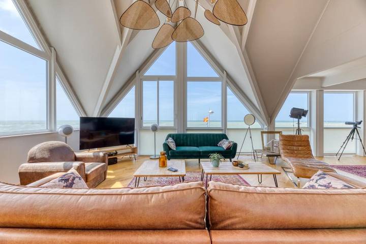 Appartement de vacances pour 8 personnes, avec sauna ainsi que terrasse et vue - 1