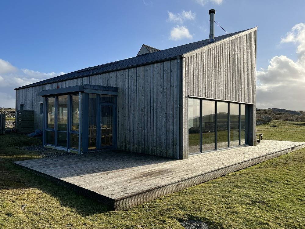 Clachan Lodge in North Uist, Outer Hebrides