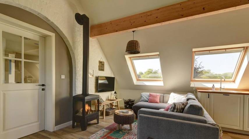 Location de vacances pour 2 personnes, avec sauna ainsi que terrasse et vue à Genk - 2