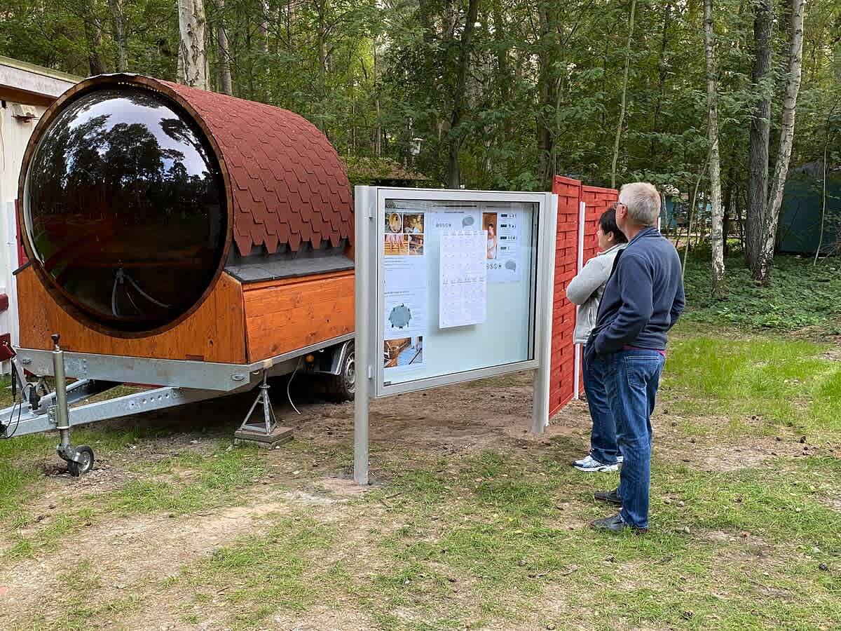 Bungalow für 3 Personen mit Sauna in Kreptitz, Dranske