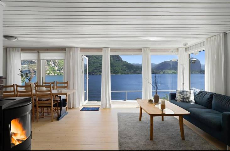 Ferienhaus für 7 Personen, mit Garten und Ausblick sowie Terrasse - 1
