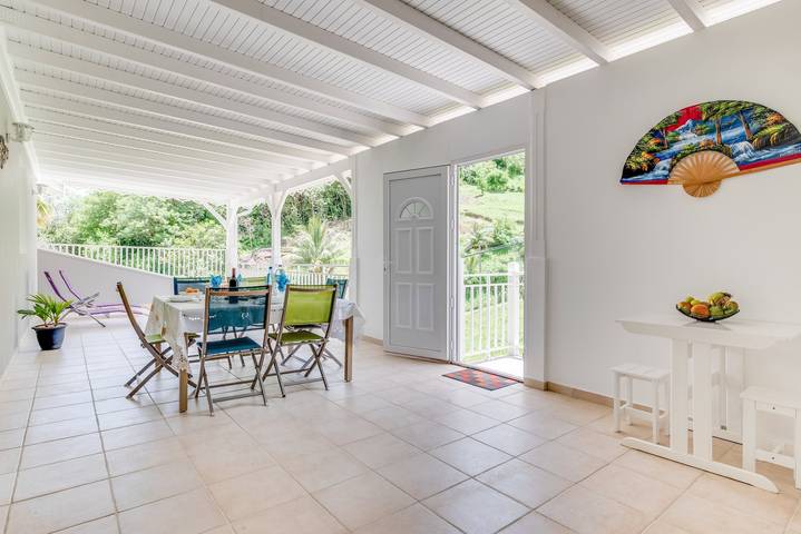 Appartement entier, Le Colibri Vert - Vue sur Les Pitons du Morne Vert in Le Morne-Vert, Martinique