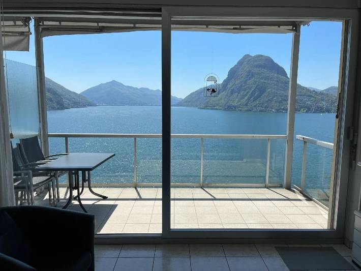 Ganze Wohnung, Apartment Eldorado View in Lago di Lugano (ohne Campione, I), Luganersee