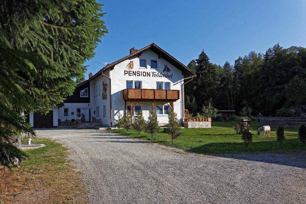 Pension Fohlenhof - Doppelzimmer in Frauenau, Šumava Mountains
