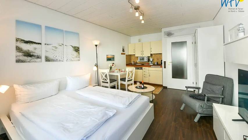 Ferienwohnung für 2 Personen, mit Balkon auf Wangerooge - 3