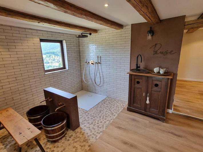 Ferienhaus für 10 Personen, mit Sauna und Garten sowie Ausblick und Pool, mit Haustier in Bühlertal - 4