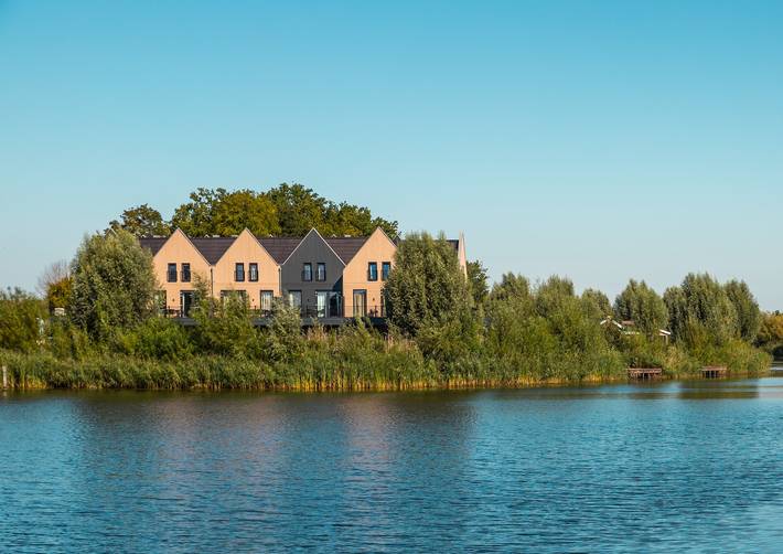 Ferienhaus für 12 Personen, mit Balkon und Ausblick sowie Seeblick am Veluwemeer