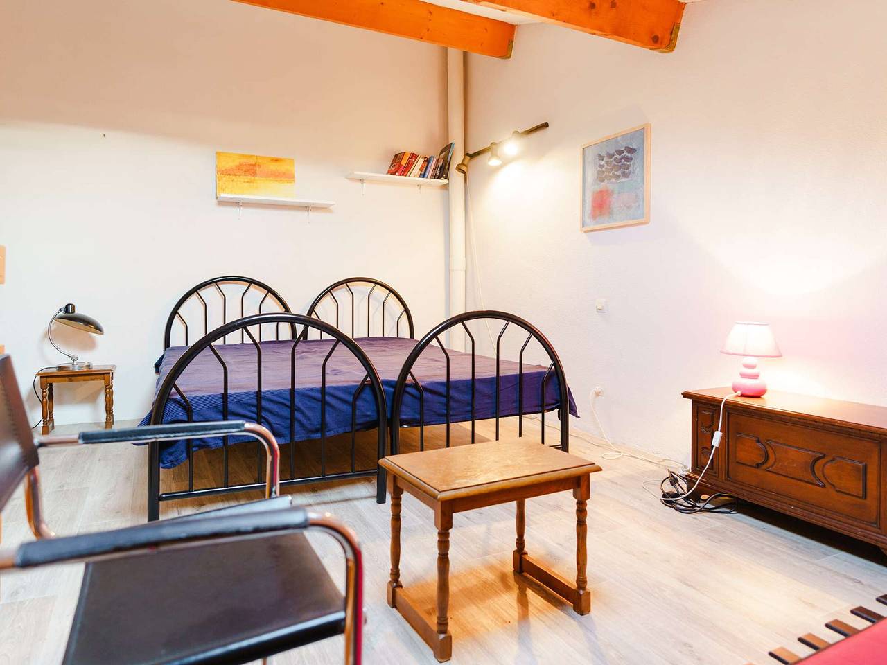 Mezzanine studio with pool, Wifi & pets allowed in Gruissan in Gruissan (Ville), Gruissan
