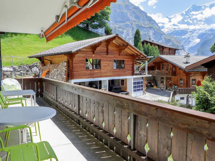 Ferienwohnung für 4 Personen, mit Balkon und Garten im Berner Oberland - 4