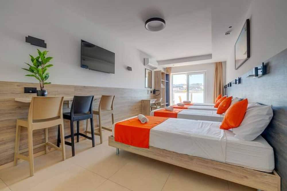 Geheel appartement, Green 8: Studio Apartment in St. Julian's in San Giljan, Malta