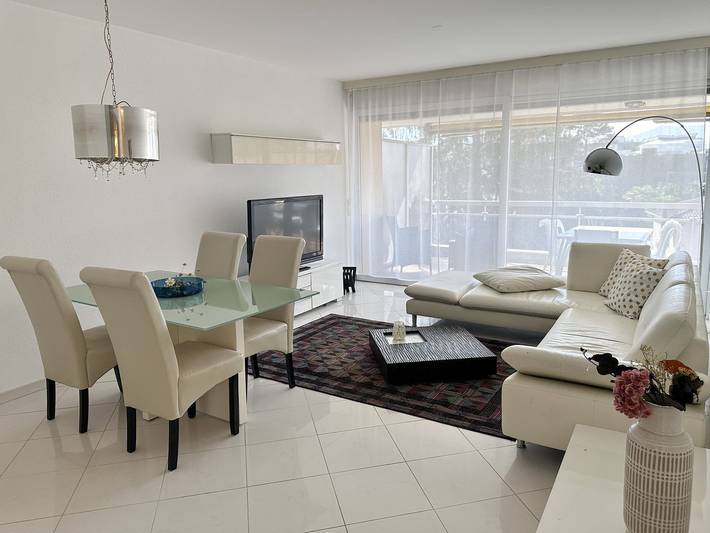 Ferienwohnung für 4 Personen, mit Balkon und Ausblick in Ascona