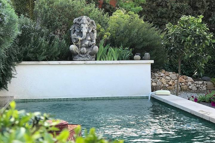 Ferienhaus für 4 Personen, mit Terrasse und Garten