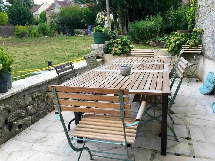 Location de vacances pour 9 personnes, avec jardin et terrasse, animaux acceptés à Vienne-en-Arthies - 2