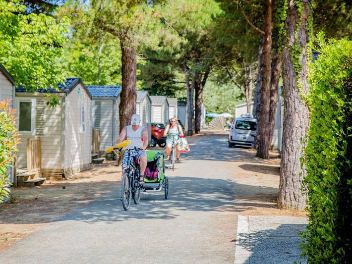 Mobil home pour 4 personnes, avec bassin pour enfant dans Plage Du Gros Jonc Le Bois Plage En Re - 3