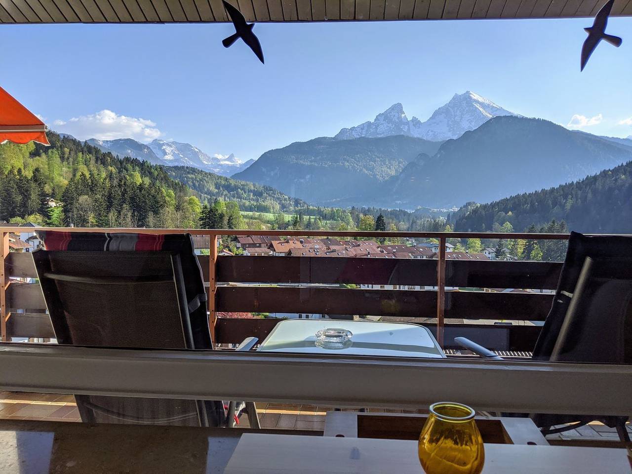 Ganze Wohnung, Neues Studio Berglaune mit fantastischem Bergblick in Göllstock, Berchtesgaden