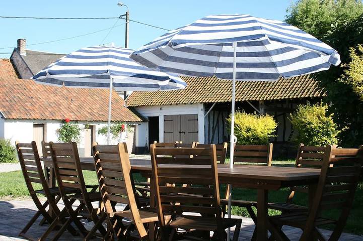 Maison de vacances pour 14 personnes, avec jardin, animaux acceptés sur la Côte d'Opale