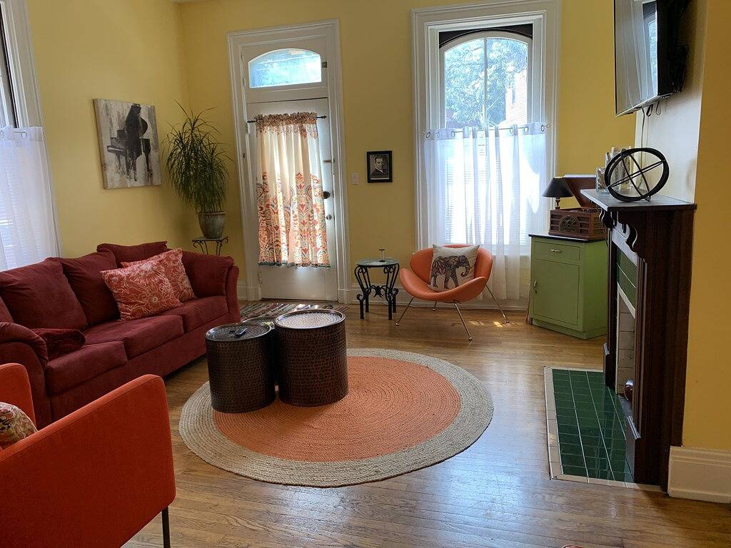 The Slanted House … retro vibes + cozy comforts! in Kenton County