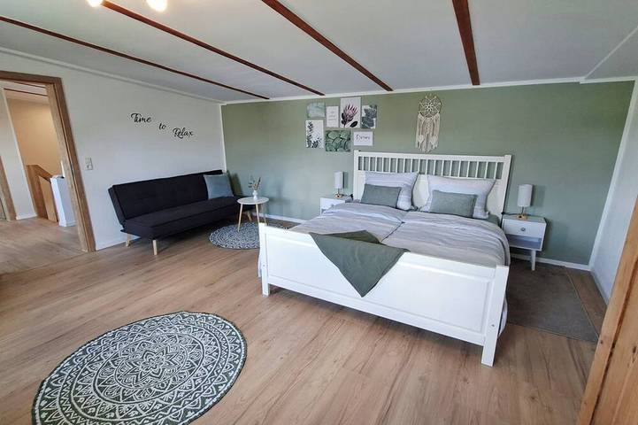 Neues urgemütliches Ferienhaus zur alten Scheune, nahe am Ellertshäuser See in Schonungen, Landkreis Schweinfurt
