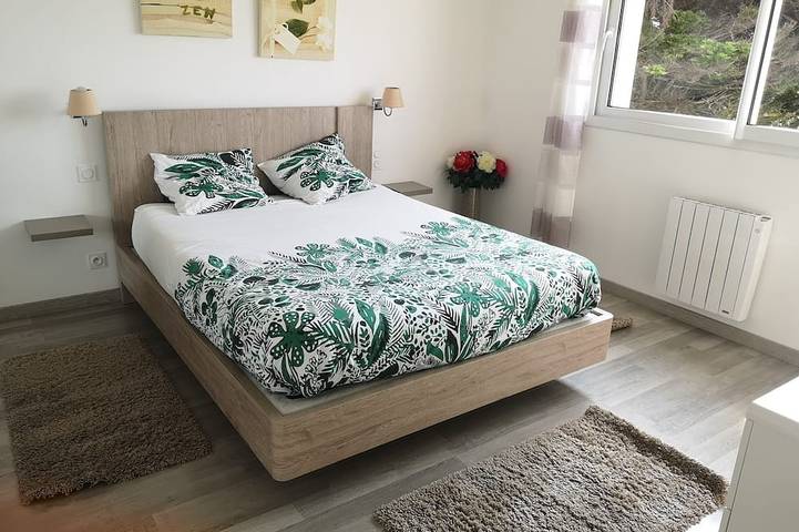 Location de vacances pour 6 personnes, avec jardin ainsi que jacuzzi et balcon dans Plage de Neiz Vran - 4