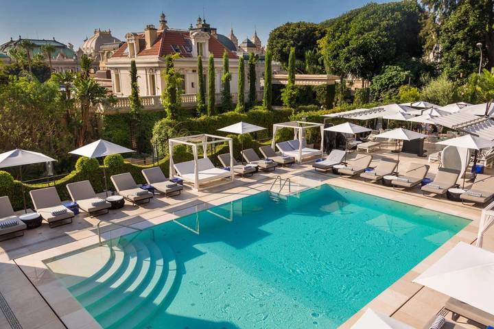 Hôtel pour 2 personnes, avec Balcon et Terrasse ainsi que Jardin et Piscine à Monte Carlo