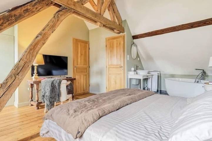 Location de vacances pour 5 personnes, avec terrasse à Beaumont-en-Auge - 4