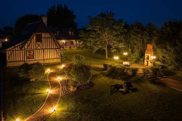 Gîte pour 10 personnes, avec jardin et terrasse à Sainte-Marie-au-Bosc