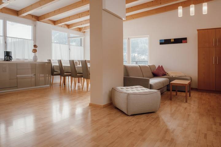 Ganze Wohnung, Apartment Kronsun Glück 100 m² an der Talstation zum Kronplatz mit 3 getrennten Schlafzimmern in Percha, Kronplatz