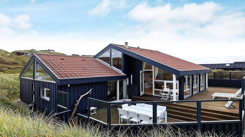 Ferienhaus für 14 Personen, mit Whirlpool und Terrasse in Grønhøj