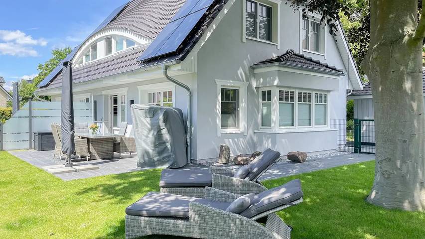 Ferienhaus für 5 Personen, mit Garten und Sauna, mit Haustier