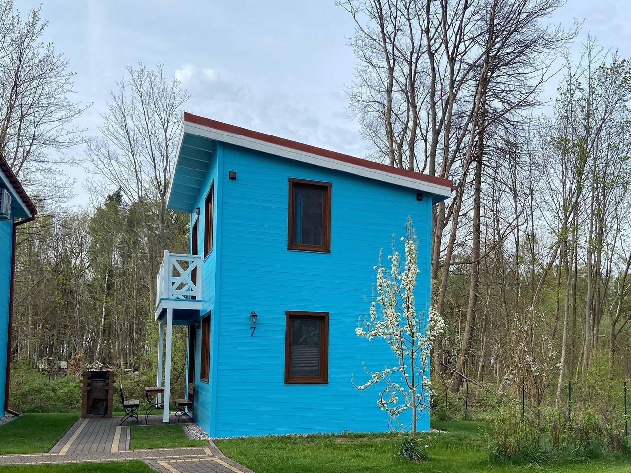 Komfortables Ferienhaus (Nr. 2), Sommerpool in Rewal, Powiat gryficki