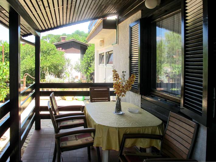 Ferienhaus für 5 Personen, mit Terrasse und Garten auf Vir - 2