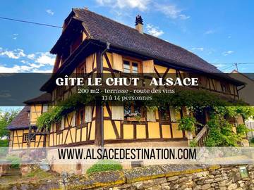 Gîte pour 14 personnes, avec jardin ainsi que jacuzzi et piscine, animaux acceptés à Rangen