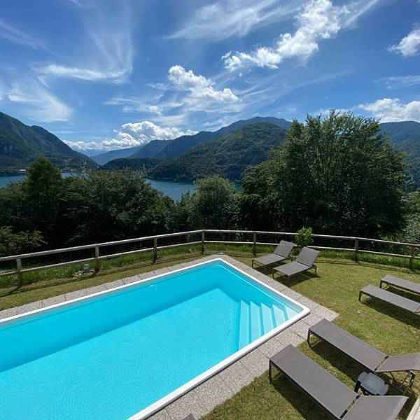Appartamento intero, Appartamento per vacanze con vista lago in Val Maria Pur, Ledro